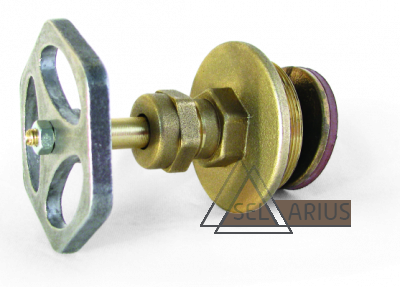 Вентильные головки латунные для вентилей 15Б 3р для воды и пара с маховиком
