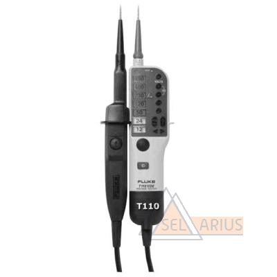 Тестер напряжения и целостности цепи с переключаемой нагрузкой Fluke T110/VDE